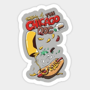 Anatomy of a Chicago Dog Sticker